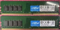 Crucial DDR4 32GB セット16GB 2400MHz x2DIMM - メルカリ