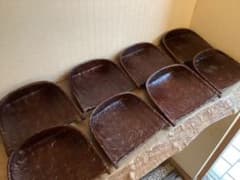 【美品】料理用竹製箕皿 8枚セット 　　2枚僅かにシミあり 美品】料理用竹製箕皿 8枚セット 2枚僅かにシミあり - メルカリ
