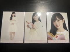 乃木坂46 一ノ瀬美空 ポイント花柄ワンピース 生写真 3種コンプのサムネイル