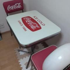 Coca-Cola テーブルセット コカコーラ テーブル イス セット - メルカリ