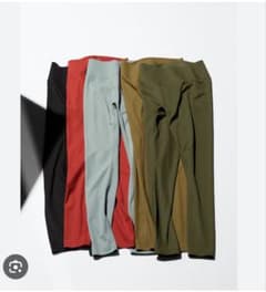 UNIQLO L ミントグリーン レギンスのサムネイル