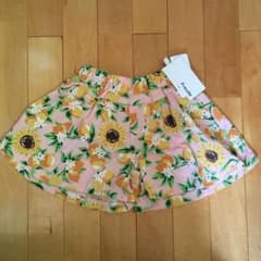 ゆでたまごさん専用 花柄 キュロット スカートのサムネイル