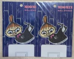 MOOMIN リトルミイ ウォールステッカー 2枚セットのサムネイル