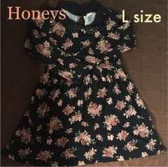 花柄ワンピース Honeys L sizeのサムネイル