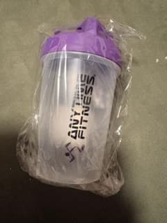 ANYTIME FITNESS プロテインシェイカー パープルのサムネイル