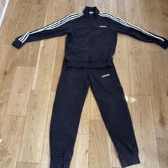 adidas ジャージ上下セット 黒のサムネイル