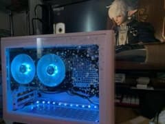 ゲーミングPC NR200P 桜  5600x/RX6600 500+1TBのサムネイル