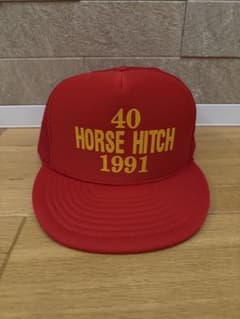 【USA輸入】トラッカーキャップ 90s サーカス 企業 ビンテージ 赤のサムネイル