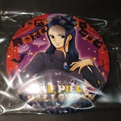 ワンピース　ロビン　グッズ　缶バッジ　ドでか缶バッジ　夢大陸　ワンピースタワー 東京ワンピースタワー ハロウィン2017 缶バッジ ニコ・ロビン - メルカリ