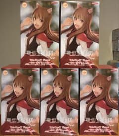 狼と香辛料 Trio-Try-iT Figure ホロ・赤ずきんver. 5体 - メルカリ