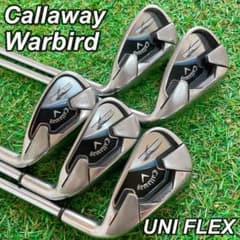 キャロウェイウォーバード warbird アイアン 5本 UNIFLEX 右利き