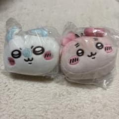 ちいかわ もちもちフェイスマスコット2 モモンガ 古本屋　 2点セット