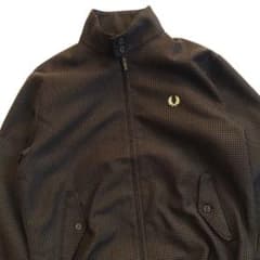 【FRED PERRY】千鳥格子ハリントンジャケット【M】のサムネイル