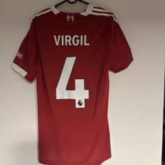 リバプール VIRGIL 4 シャツ 赤 リバプール VIRGIL 4 シャツ 赤 - メルカリ