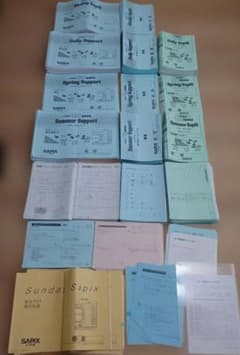 最新2025 SAPIX 小6 書込み少 デイリーサピックス 土特 講習 他 - メルカリ