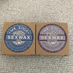 サーフィンワックス2個セット　6Xと2X セックスワックス　sexwaxのサムネイル