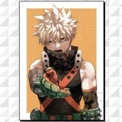 ヒロアカ 定期購読者限定 リッチポスター 爆豪勝己 B2 - メルカリ