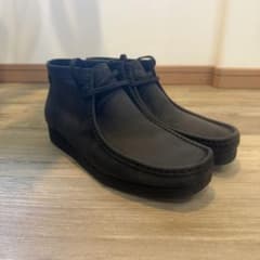 Clarks ワラビーブーツ ブラック モカシン シェイカーのサムネイル
