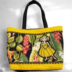 Loralie Designs ロラライハリス 刺繍 ハンドメイドトートバッグ②
