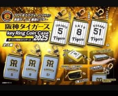 空*ん様 阪神タイガース キーリングコインケース 2025 中野選手のサムネイル