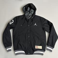 NIKE AIR JORDAN ロゴ ナンバリング フーデッド ブルゾンのサムネイル