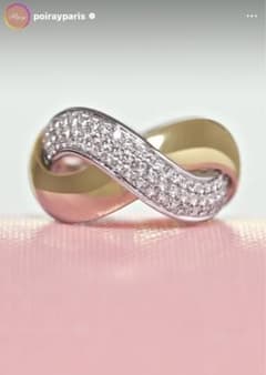 茜さま　Poiray ポアレ　ダイヤリング　指輪　ピンクゴールド　Tresse 茜さま Poiray ポアレ ダイヤリング 指輪 ピンクゴールド Tresse