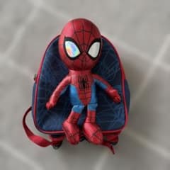 Spider-Man Kids Backpack with Plush Toy