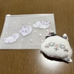 치이카와 모몬가 마스코트 미러 비닐 파우치