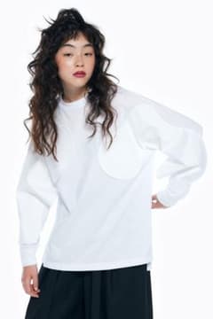 25SS ENFOLD APPLIQUE LONG-SLEEVES Tシャツ - メルカリ