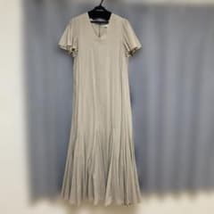 ユナイテッドアローズ 購入！MARIHA ロングワンピース　ベージュ　36 ユナイテッドアローズ 購入！MARIHA ロングワンピース ベージュ 36