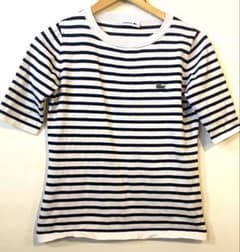 LACOSTE 半袖 ボーダー Tシャツ サイズ36（M）のサムネイル