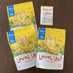 レベルアップ　バナナミルク風味のサムネイル