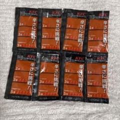 KFC ケンタッキー　激辛ソース　8袋のサムネイル