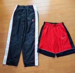 Converse & Nike スポーツパンツ セット160㎝ キッズSサイズのサムネイル