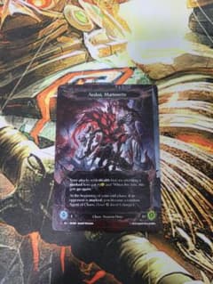 その他 Arakni Marionette CF FLESH AND BLOOD FAB Arakni, Marionette (Road to Nationals) | Promotional Cards | Star
