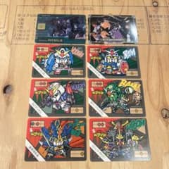 元祖SDガンダム ガンダム カードダスWプラカードまとめ当時物クリア