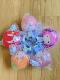 【値下げ】五等分の花嫁∬ ほわこっとぬいぐるみ コンプリートセットのサムネイル