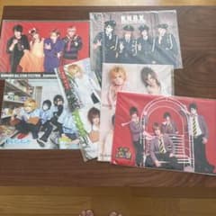 ゴールデンボンバー ゴールデンヴォイス他クリアファイル下敷き6枚