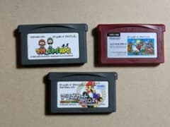 ゲームボーイアドバンスソフト 3本セットのサムネイル