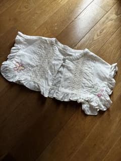 ベビー ボレロ カーディガン 刺繍 レースのサムネイル