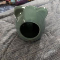 小動物用 陶器製ハウス クマ型のサムネイル