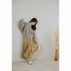 PINUE ピヌエ ダメージラッフルスカート - メルカリ