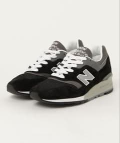 【美品】New Balance ニューバランス　U997 BK 26.5のサムネイル