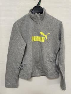 【PUMA 】ジップアップパーカー グレーのサムネイル