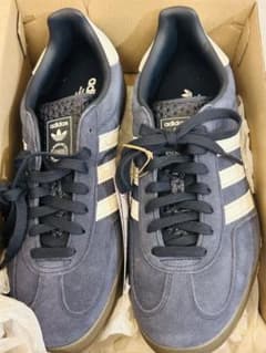 adidas Gazelle SHIPsコラボスニーカー ネイビー 28.5cm - メルカリ