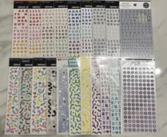 100均シートシールまとめ売り(文字・リボン)のサムネイル