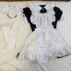 メイド服 コスプレ衣装 4点セットのサムネイル