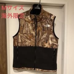 海外限定　枯葉　ノースフェイス　デナリベスト　フリースのサムネイル