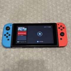 Nintendo Switch 本体 ネオンブルー ネオンレッド 動作確認済み - メルカリ