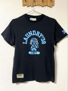 Laundry ランドリー キャラロゴ Tシャツ M 黒のサムネイル